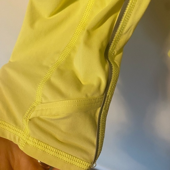 Zella yellow half zip up pullover - Picture 2 of 5